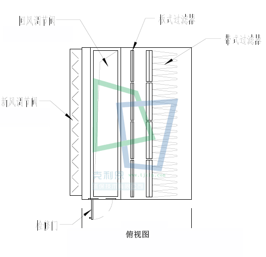 空气过滤器安装图纸